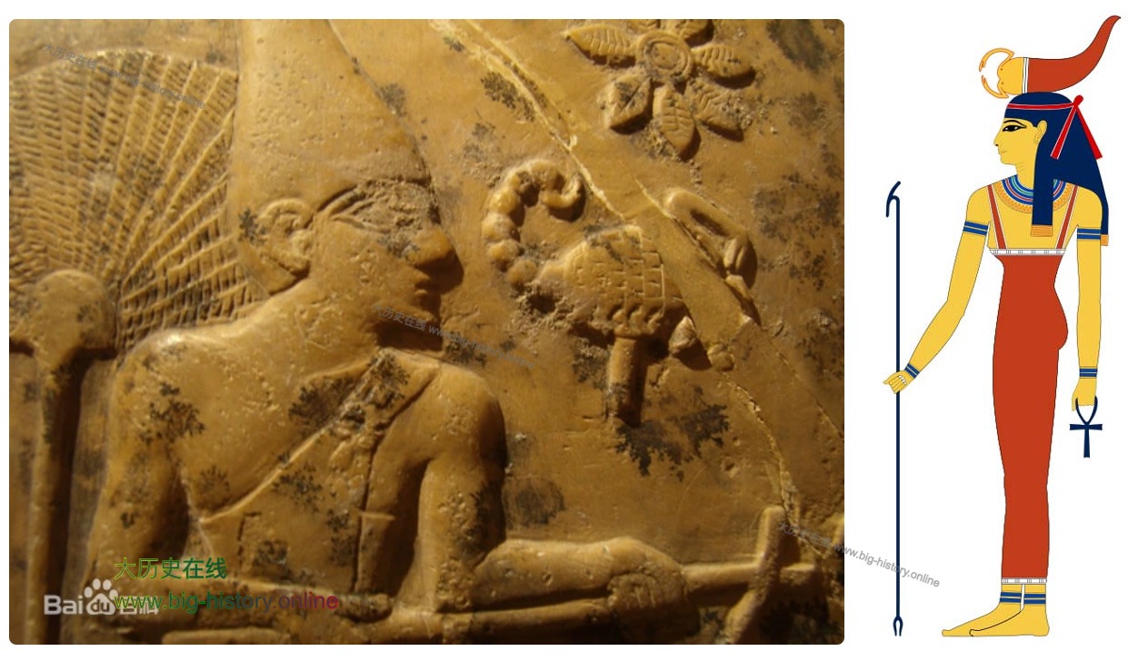 蝎子王与塞尔凯特女神