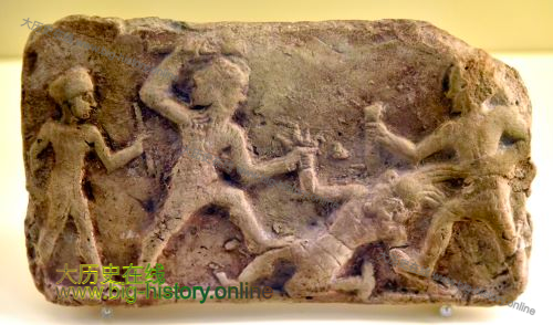 记载《吉尔伽美什史诗》的部分泥板