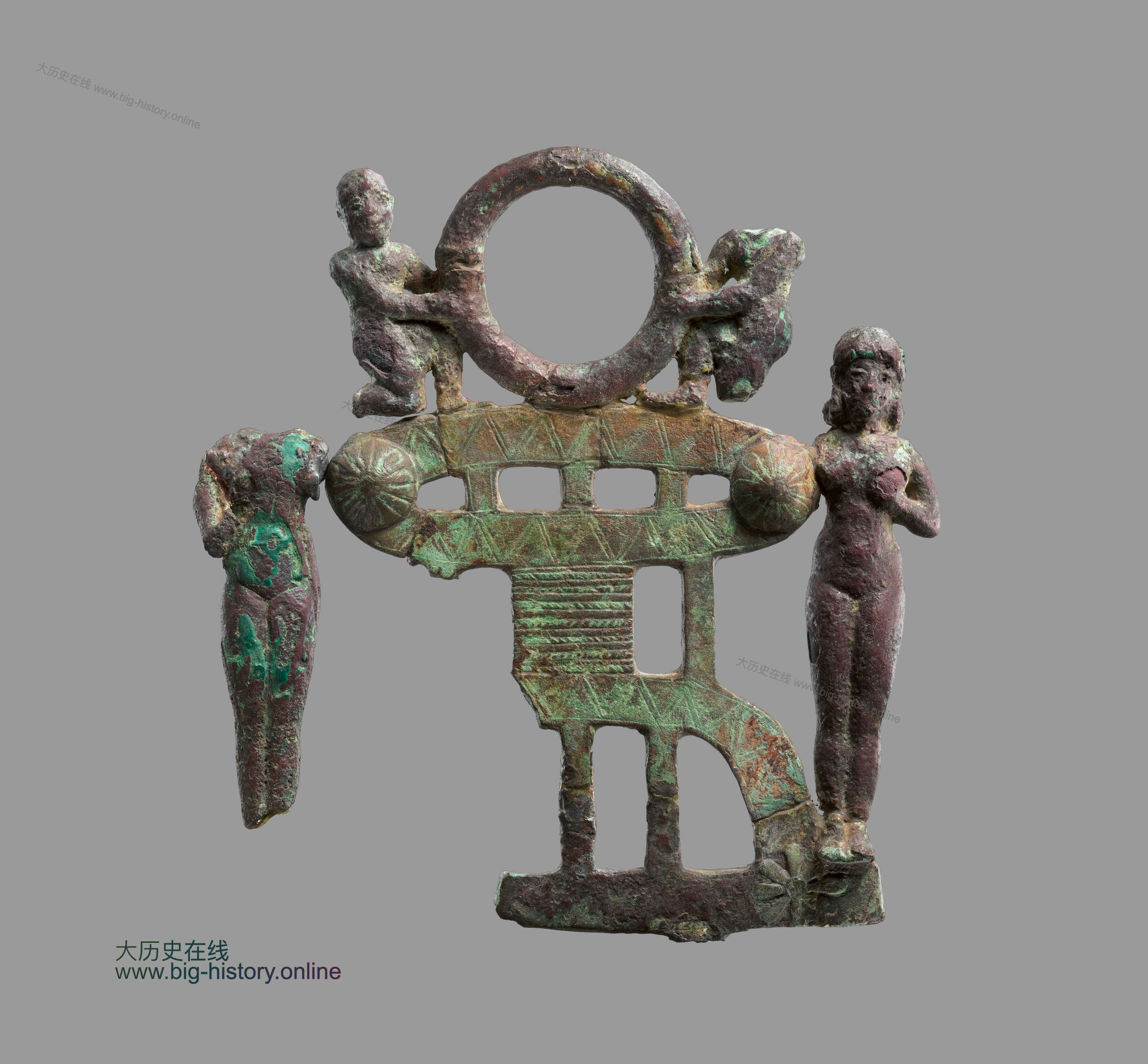 亚述青铜艺术品