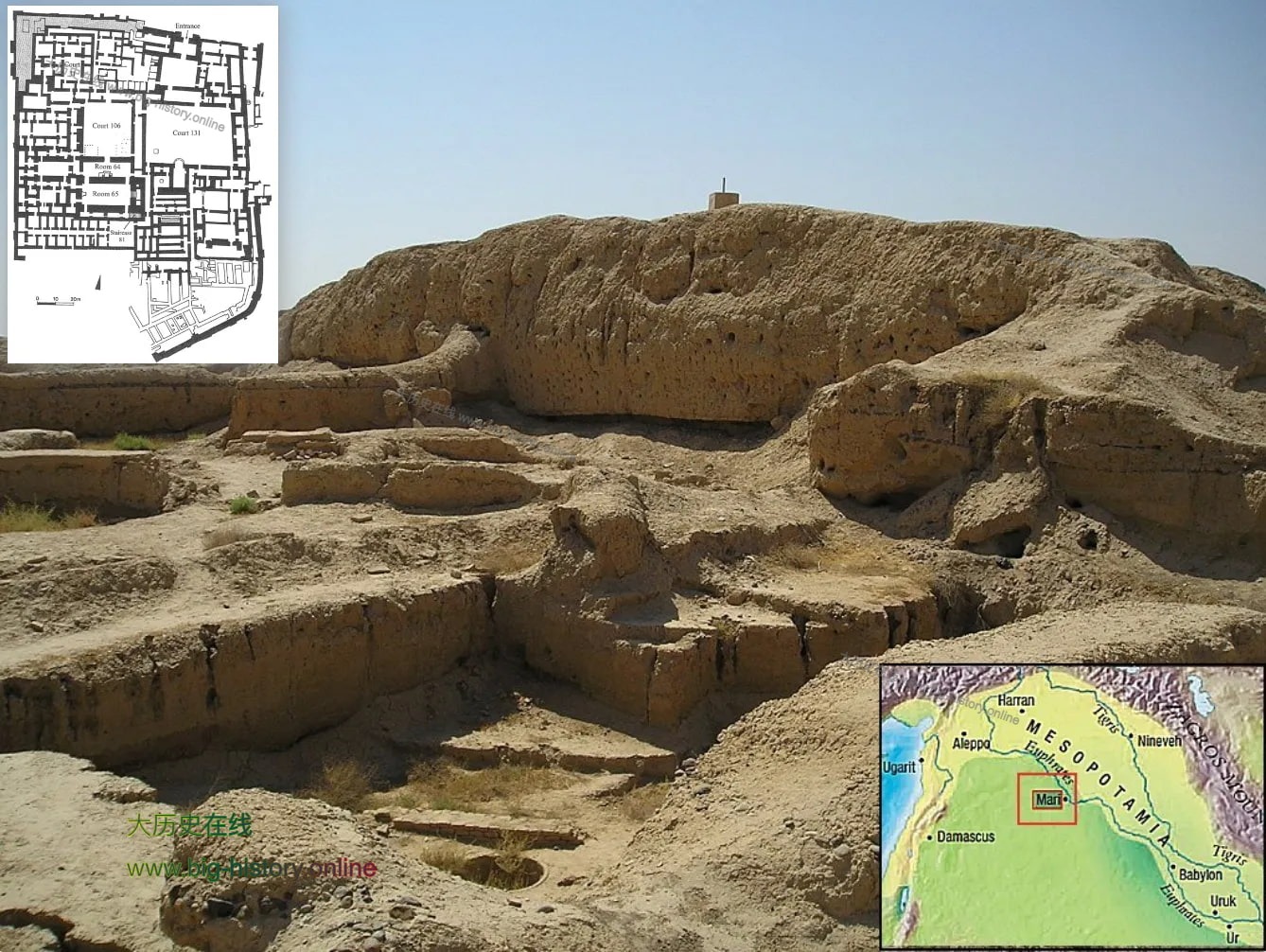 马瑞国王兹姆里-利姆的（Mari）宫殿遗址