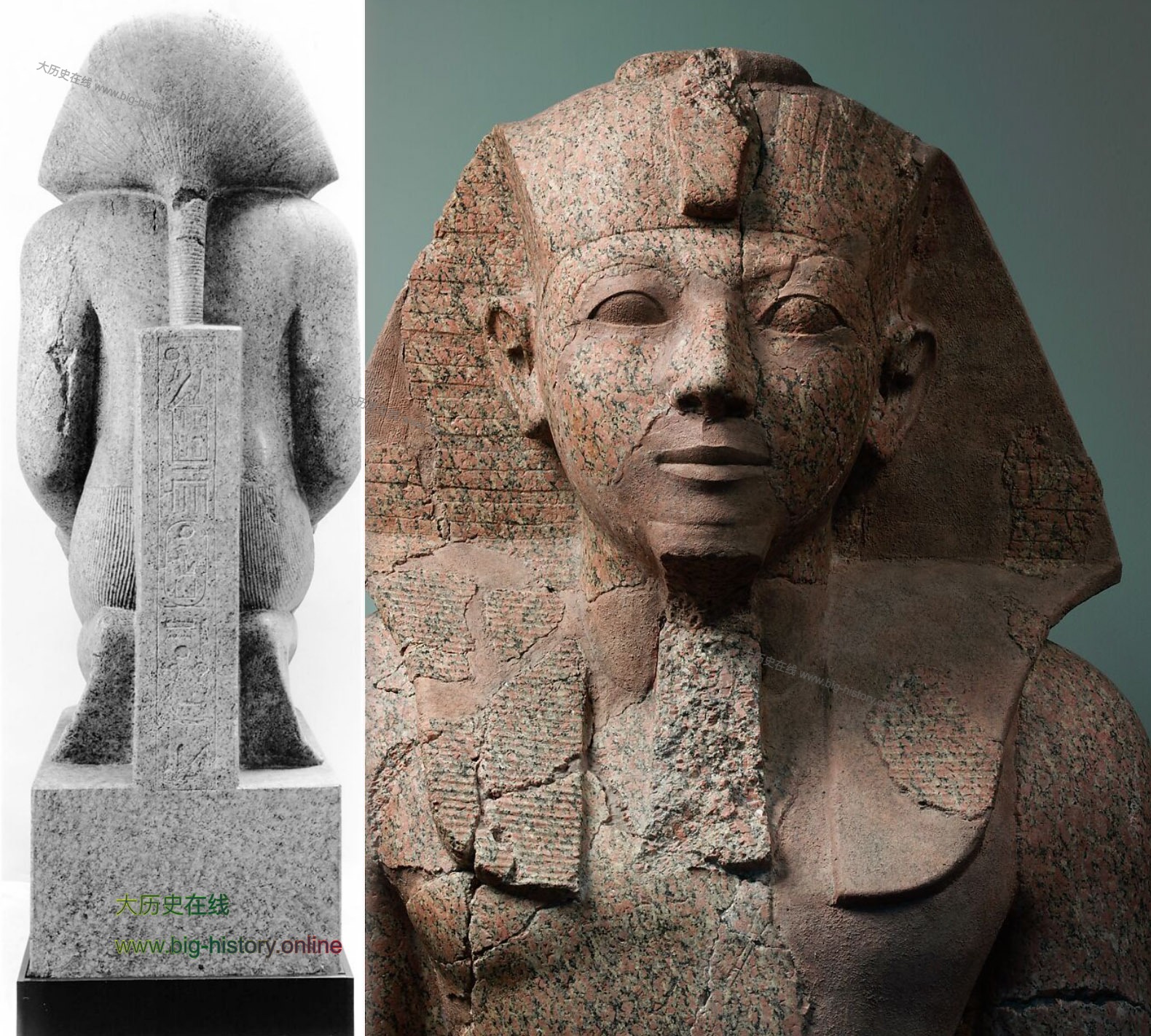 第十八王朝时期，著名的女法老哈特谢普苏特