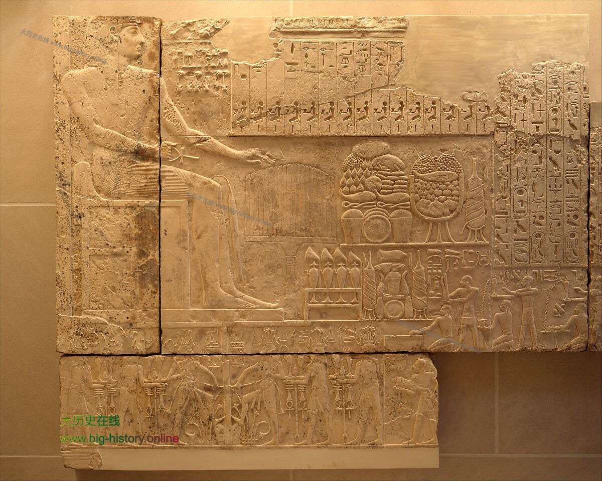 拉美西斯一世神庙中的一幅浮雕