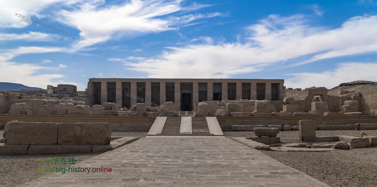 位于 Abydos 的塞提一世神庙