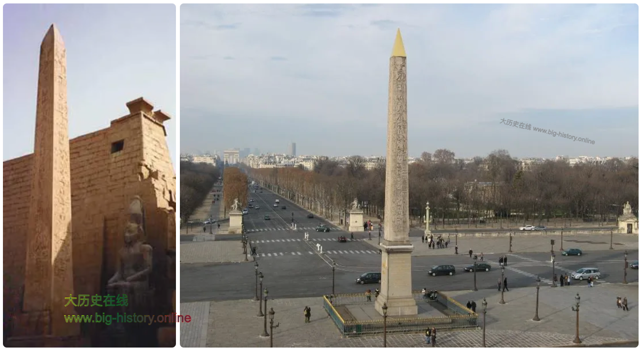 神庙入口的方尖碑