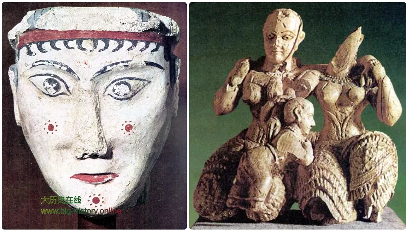 迈锡尼人的女性作品形象