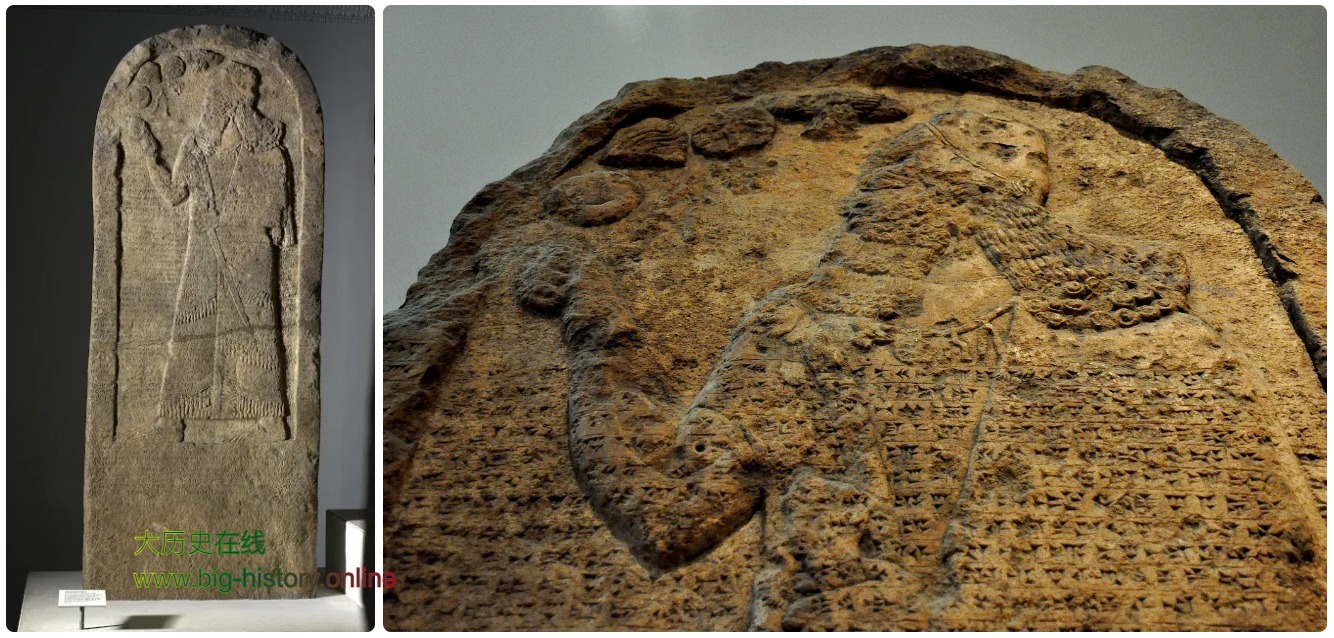 记载萨尔玛那萨尔三世时期战役胜利的库尔克石碑