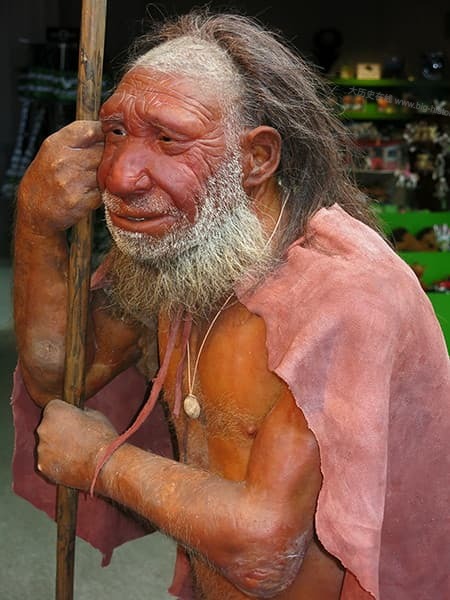 尼安德特人复原图