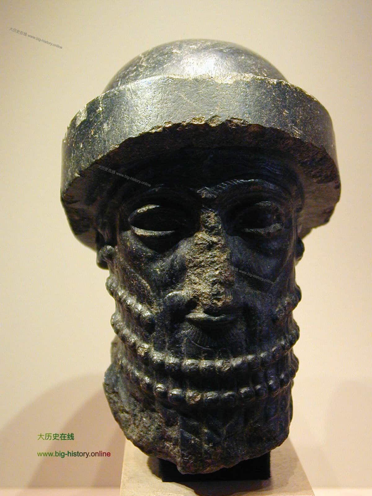 汉谟拉比的头像