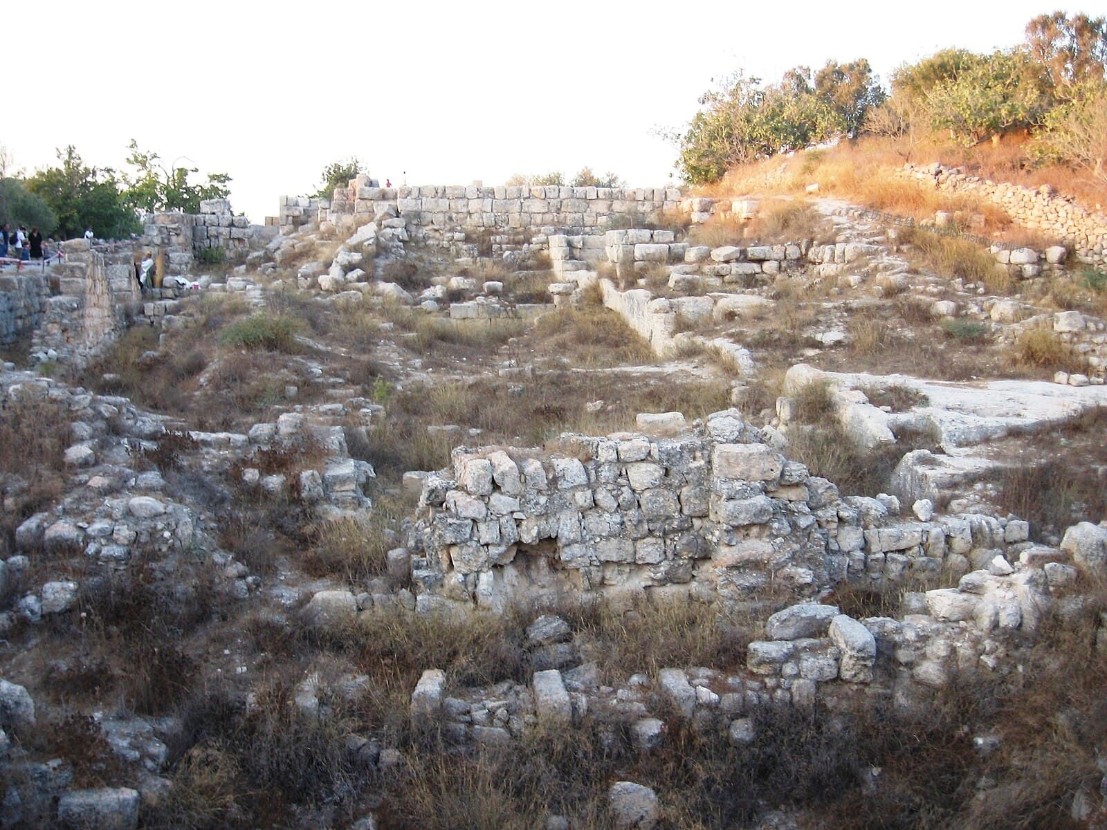 Samaria 城墙遗址