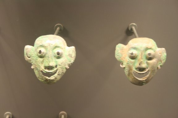 Shang bronze masks
