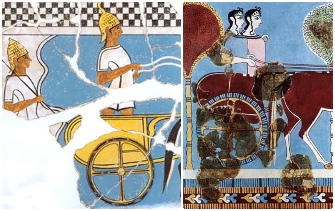 Mycenaean chariot warriors