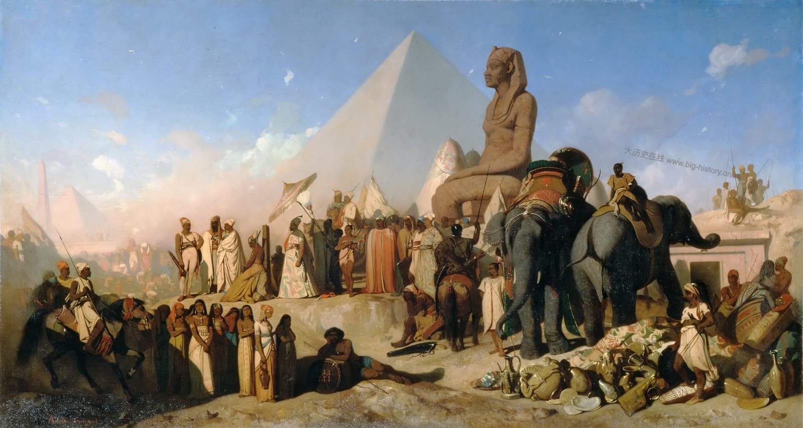 冈比西斯二世与普萨美提克三世