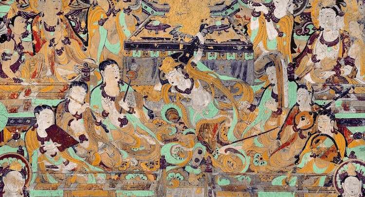 《反弹琵琶》：敦煌莫高窟第112窟壁画与创作背景