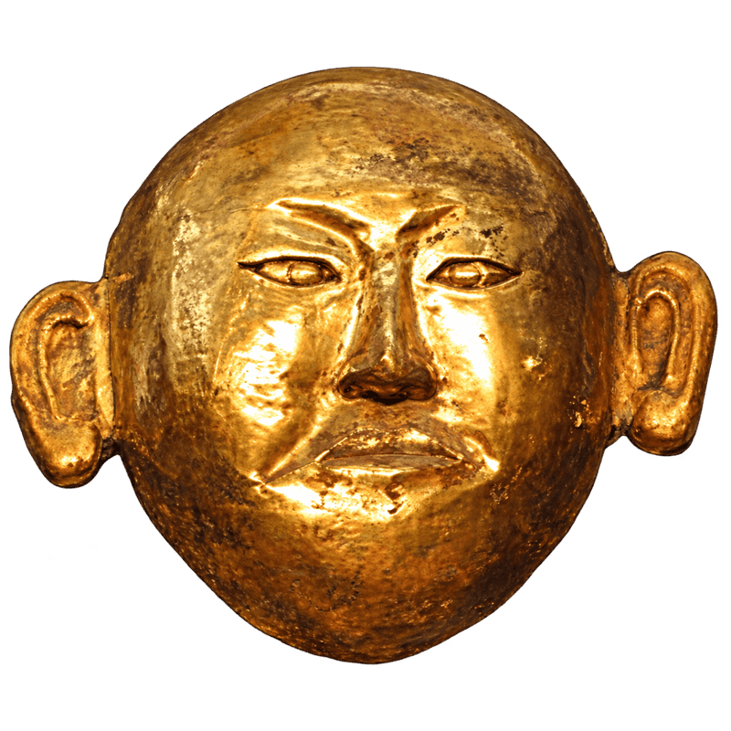 陈国公主金面具