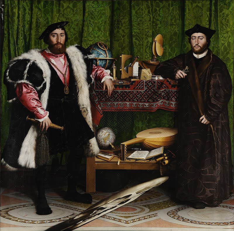 《法国公使双人像》