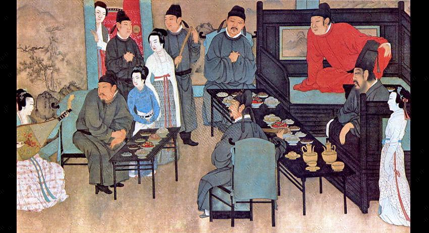 《韩熙载夜宴图》